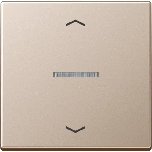 JUNG BT A 17101 P CH HOME bedieningsknop 1-voudig met pijlsymbolen A-range champagne