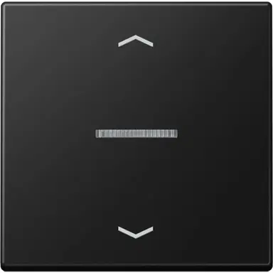 JUNG BT A 17101 P SWM HOME bedieningsknop 1-voudig met pijlsymbolen A-range grafietzwart mat