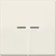 JUNG BT AS 17102 HOME bedieningsknop 2-voudig AS500 creme