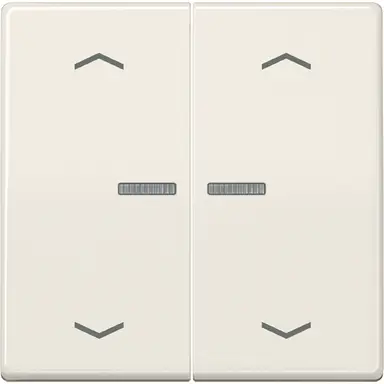 JUNG BT AS 17102 P HOME bedieningsknop 2-voudig met pijlsymbolen AS500 creme