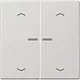 JUNG BT LS 17102 P LG HOME bedieningsknop 2-voudig met pijlsymbolen LS990 lichtgrijs