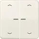 JUNG BT CD 17102 P HOME bedieningsknop 2-voudig met pijlsymbolen CD500 creme
