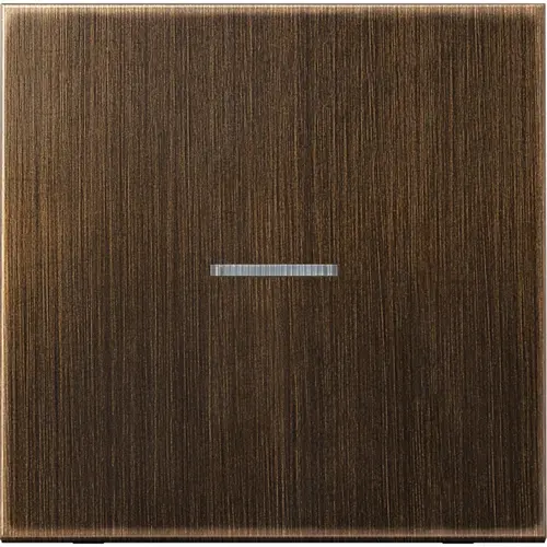 JUNG BT ME 17101 AT HOME bedieningsknop 1-voudig LS990 messing antiek