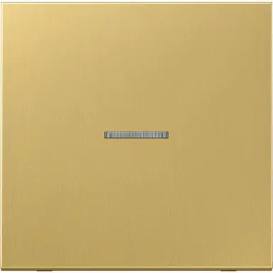 JUNG BT ME 17101 C HOME bedieningsknop 1-voudig LS990 messing klassiek