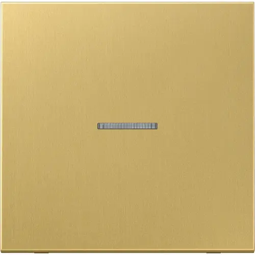 JUNG BT ME 17101 C HOME bedieningsknop 1-voudig LS990 messing klassiek