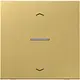 JUNG BT ME 17101 P C HOME bedieningsknop 1-voudig met pijlsymbolen LS990 messing klassiek