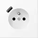 JUNG LS 1520 F-18 A WWM wandcontactdoos penaarde Safety+ met USB type A LS990 sneeuwwit mat