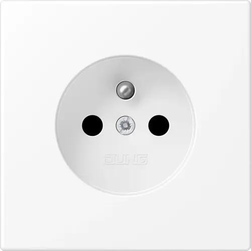 JUNG LS 1520 FKI WWM wandcontactdoos penaarde Safety+ LS990 sneeuwwit mat