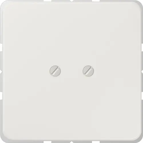 JUNG CD 561 BLG centraalplaat blinddeksel geschroefd incl. draagframe CD500 lichtgrijs