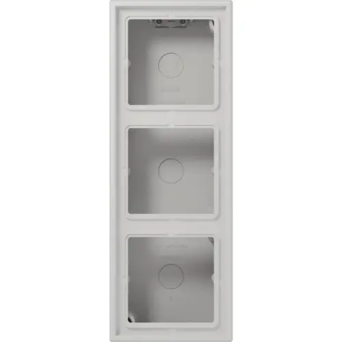JUNG LS 583 A LG opbouwbak 3-voudig LS990 lichtgrijs