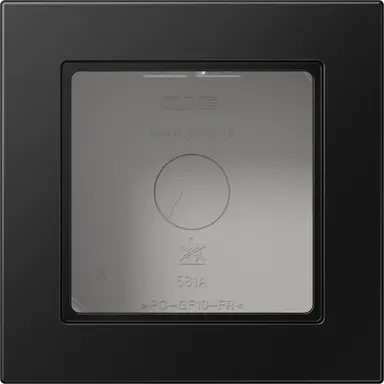 JUNG A 5581 BF A SWM opbouwbak 1-voudig A550 grafietzwart mat