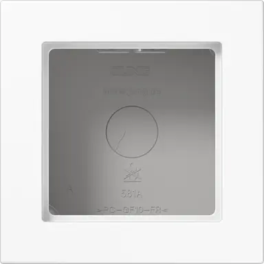 JUNG A 5581 BF A WW opbouwbak 1-voudig A550 alpine wit