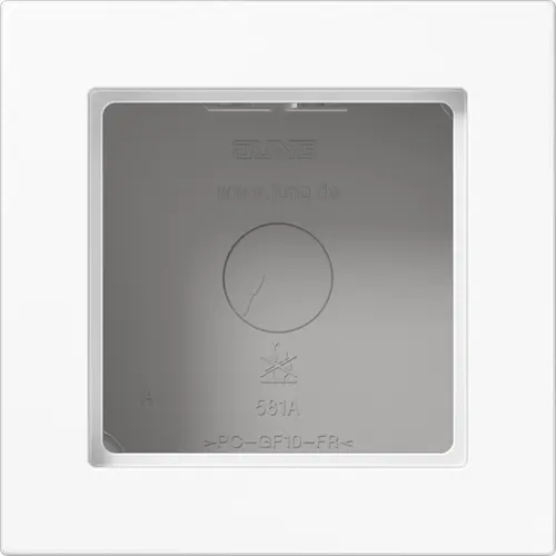 JUNG A 5581 BF A WW opbouwbak 1-voudig A550 alpine wit