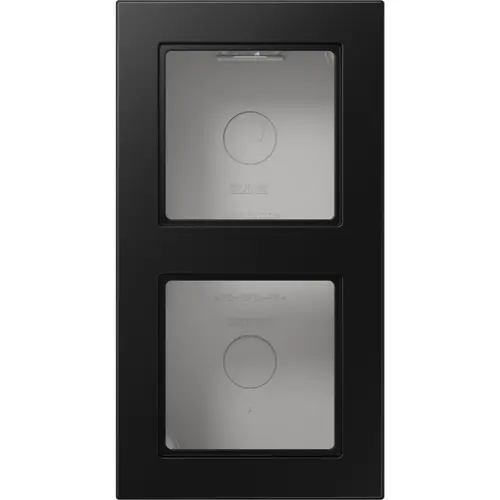 JUNG A 5582 BF A SWM opbouwbak 2-voudig A550 grafietzwart mat
