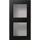 JUNG A 5582 BF A SWM opbouwbak 2-voudig A550 grafietzwart mat