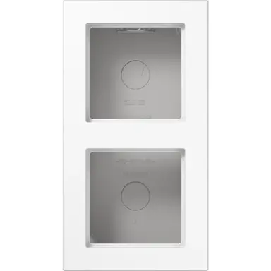 JUNG A 5582 BF A WW opbouwbak 2-voudig A550 alpine wit