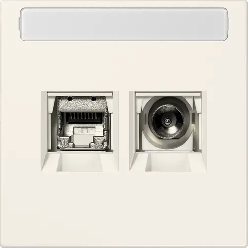 JUNG MMD LS 4521 Smart-TV-aansluitdoos LS990 creme