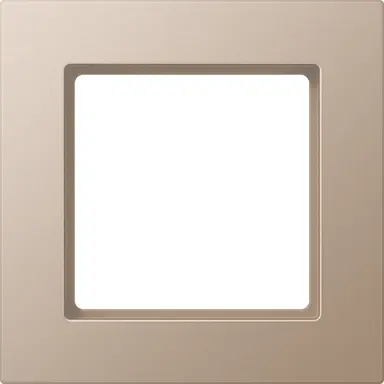 JUNG A 5581 BF CH afdekraam 1-voudig A550 champagne