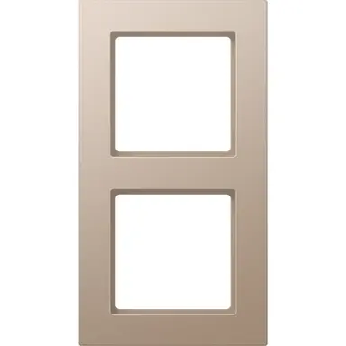 JUNG A 5582 BF CH afdekraam 2-voudig A550 champagne