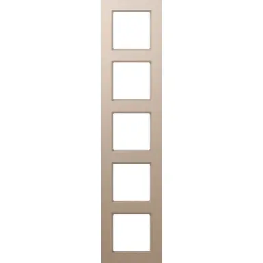 JUNG A 5585 BF CH afdekraam 5-voudig A550 champagne