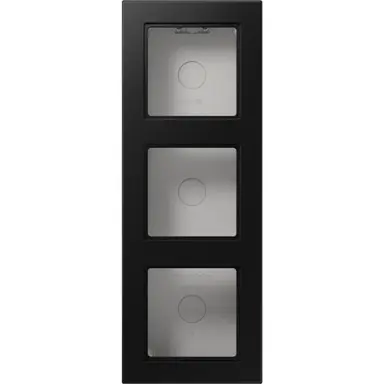 JUNG A 5583 BF A SWM opbouwbak 3-voudig A550 grafietzwart mat