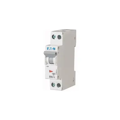 Eaton 1817 013 installatieautomaat 1P+N 6A B-karakteristiek 6kA OP=OP