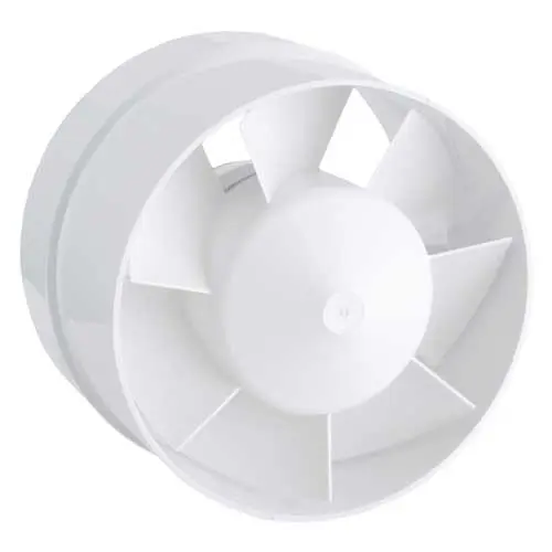 Starx 45.600.51 buisventilator 125 mm wit OP=OP