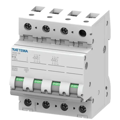 Attema AT90211 install autom 3p+n 16a b-kar