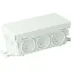 Attema AT2620 kabeldoos AX2 89x42x37mm met 12 invoeren IP55 grijs