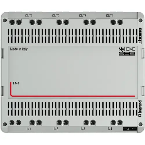 BTicino BTF441 videoverdeler 2draads 6mod