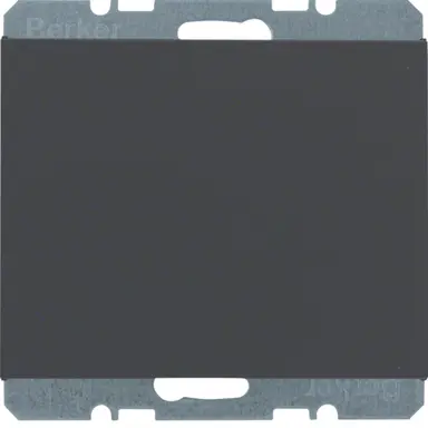 Berker 6710457006 blinddeksel incl. draagframe met spreidklemmen K1 antraciet