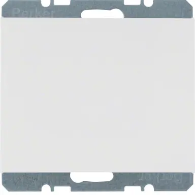Berker 6710457009 blinddeksel incl. draagframe met spreidklemmen K1 wit
