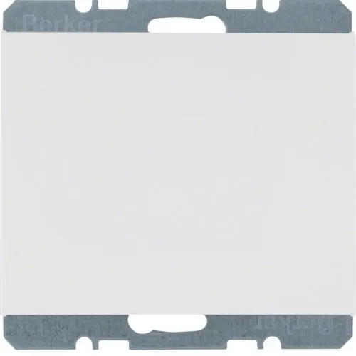 Berker 6710457009 blinddeksel incl. draagframe met spreidklemmen K1 wit
