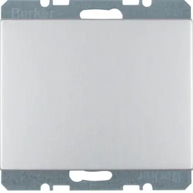 Berker 6710457003 blinddeksel incl. draagframe met spreidklemmen K5 aluminium