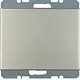 Berker 6710457004 blinddeksel incl. draagframe met spreidklemmen K5 edelstaal