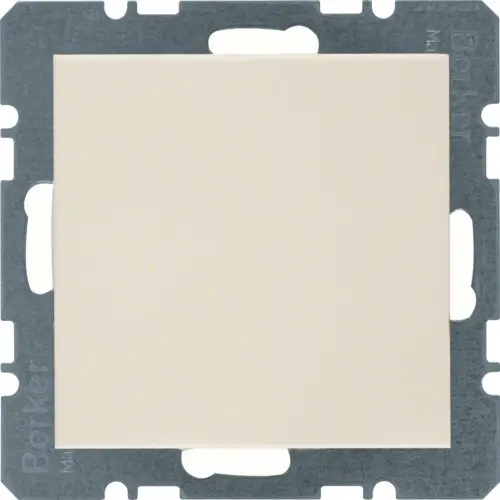 Berker 6710098982 blinddeksel incl. draagframe met spreidklemmen S1/B3/B7 creme glans