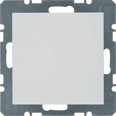 Berker 6710098989 blinddeksel incl. draagframe met spreidklemmen S1/B3/B7 wit glans