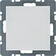 Berker 6710098989 blinddeksel incl. draagframe met spreidklemmen S1/B3/B7 wit glans