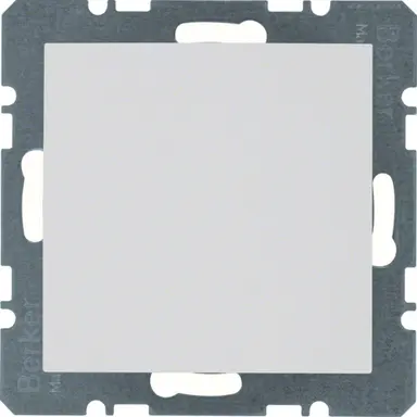 Berker 6710091909 blinddeksel incl. draagframe met spreidklemmen S1/B3/B7 wit mat