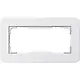 Gira 1002410 afdekraam 2-voudig zonder middenstijl E3 wit glans