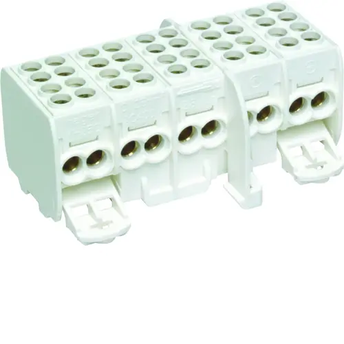 Hager KH25C Aansluitblok 5p Geisol. Schroe