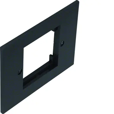 Hager GBZWR19005 adapterplaat 50x50 mm element GBZ zwart