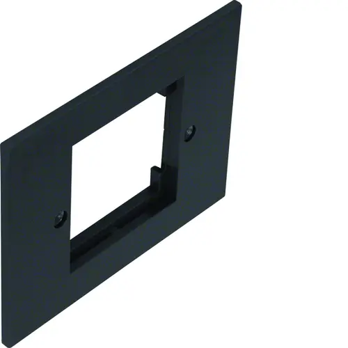 Hager GBZWR19005 adapterplaat 50x50 mm element GBZ zwart