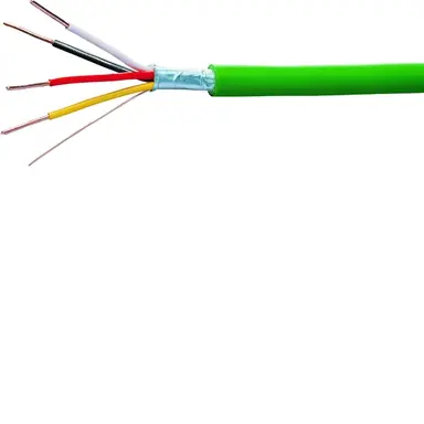 Hager TG018 buskabel Y(ST)Y 2x2x0,8 rol van 100 meter groen