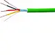 Hager TG018 buskabel Y(ST)Y 2x2x0,8 rol van 100 meter groen