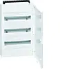 Hager VB318C Vega leeg 54-modulen 400x625mm 3 rijen van 18 modulen gesloten deur wit IP40