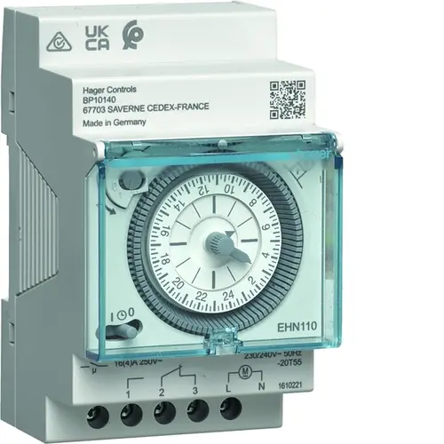 Hager EHN110 programmaklok elektromechanisc