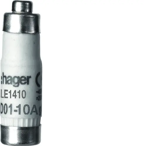 Hager LE1410 zekering d01 10a