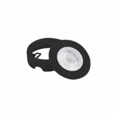 Interlight IL-CBSKB cabiled opbouwring zwart