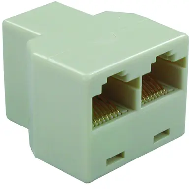 Klemko RJ45TFMFMFMR 183420 modulaire splitter RJ45 3x female T-stuk